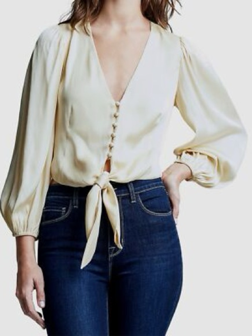 L’Agence Blouse XL NWT